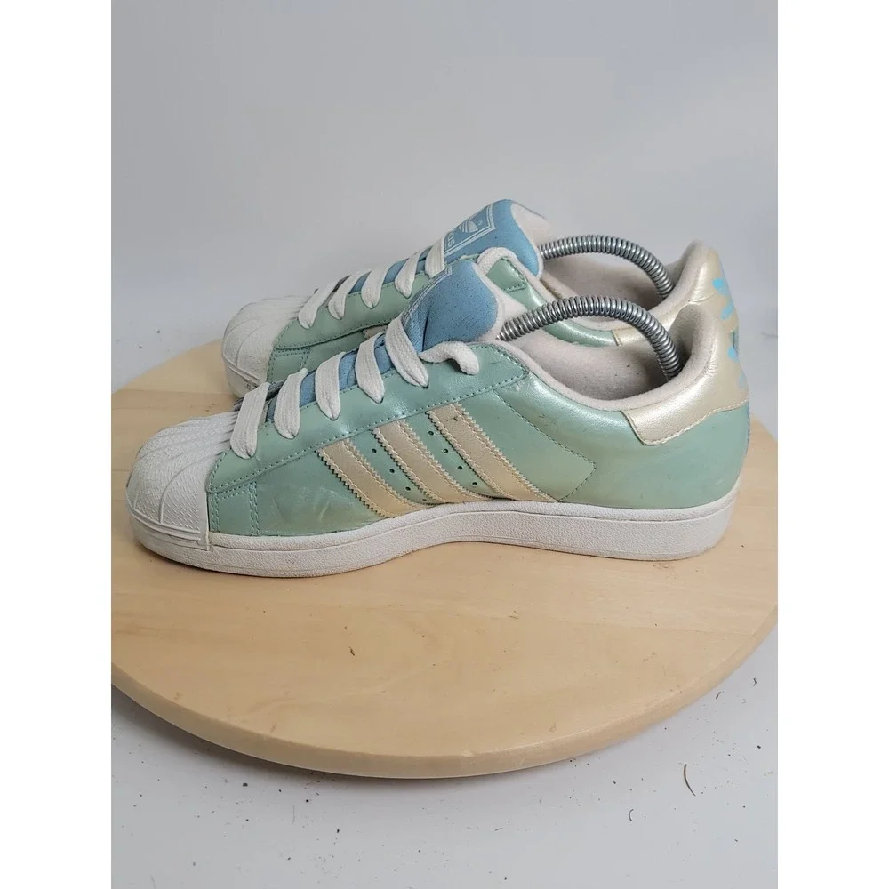 Adidas SuperStar II Patent Vintage Y2K Sneakers 668504 Men 8.5 Shoes